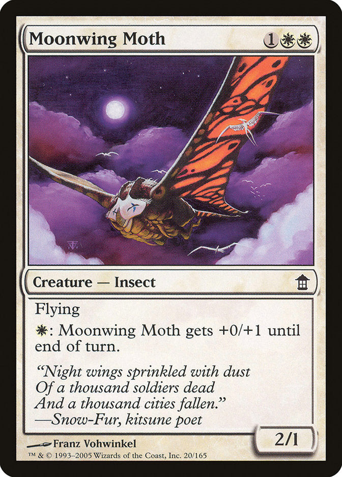 Moonwing Moth [Saviors of Kamigawa] | Shuffle n Cut Hobbies & Games