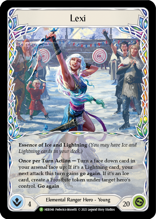 Lexi [HER046] (Promo)  Cold Foil | Shuffle n Cut Hobbies & Games