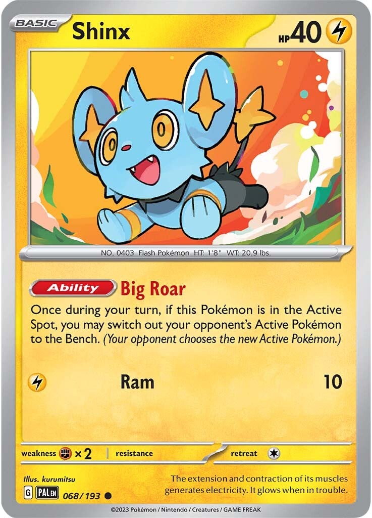 Shinx (068/193) [Scarlet & Violet: Paldea Evolved] | Shuffle n Cut Hobbies & Games