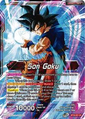 Son Goku // Son Goku, Supreme Warrior (BT16-001) [Realm of the Gods] | Shuffle n Cut Hobbies & Games
