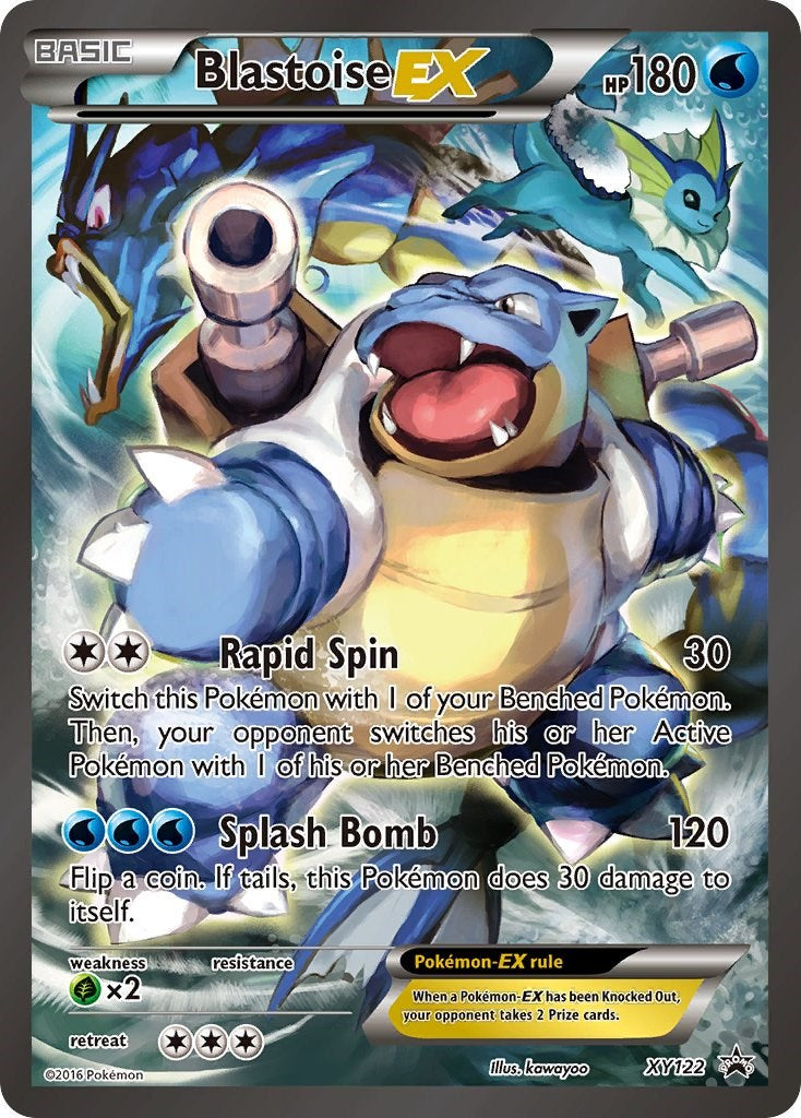 Blastoise EX (XY122) (Jumbo Card) [XY: Black Star Promos] | Shuffle n Cut Hobbies & Games