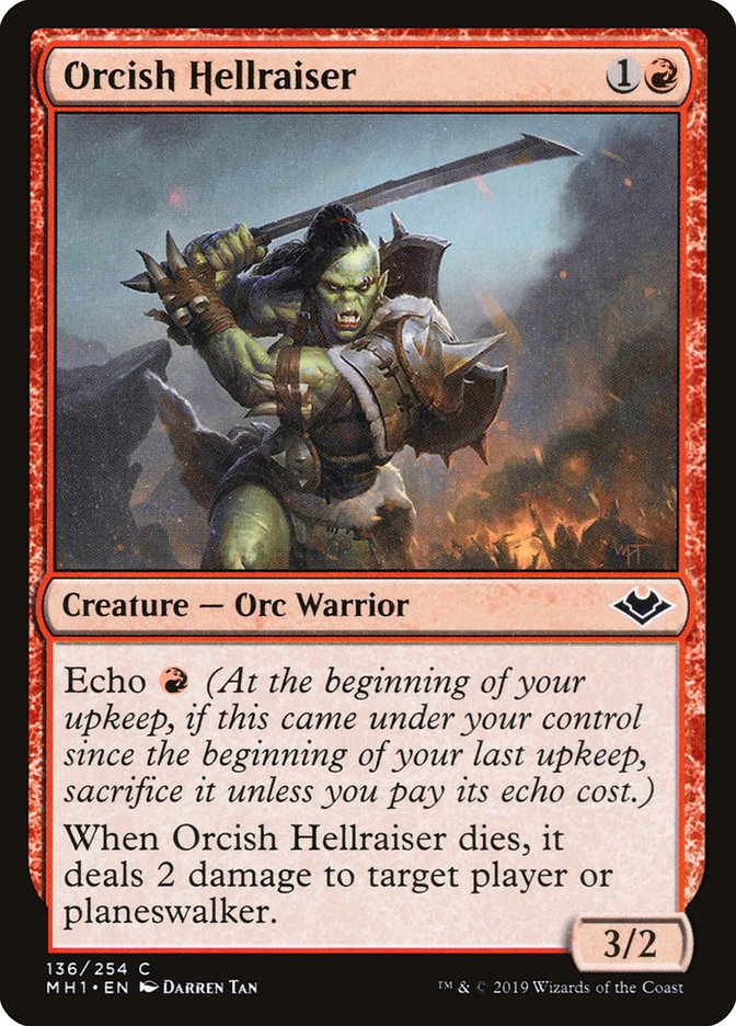 Orcish Hellraiser [Modern Horizons] | Shuffle n Cut Hobbies & Games