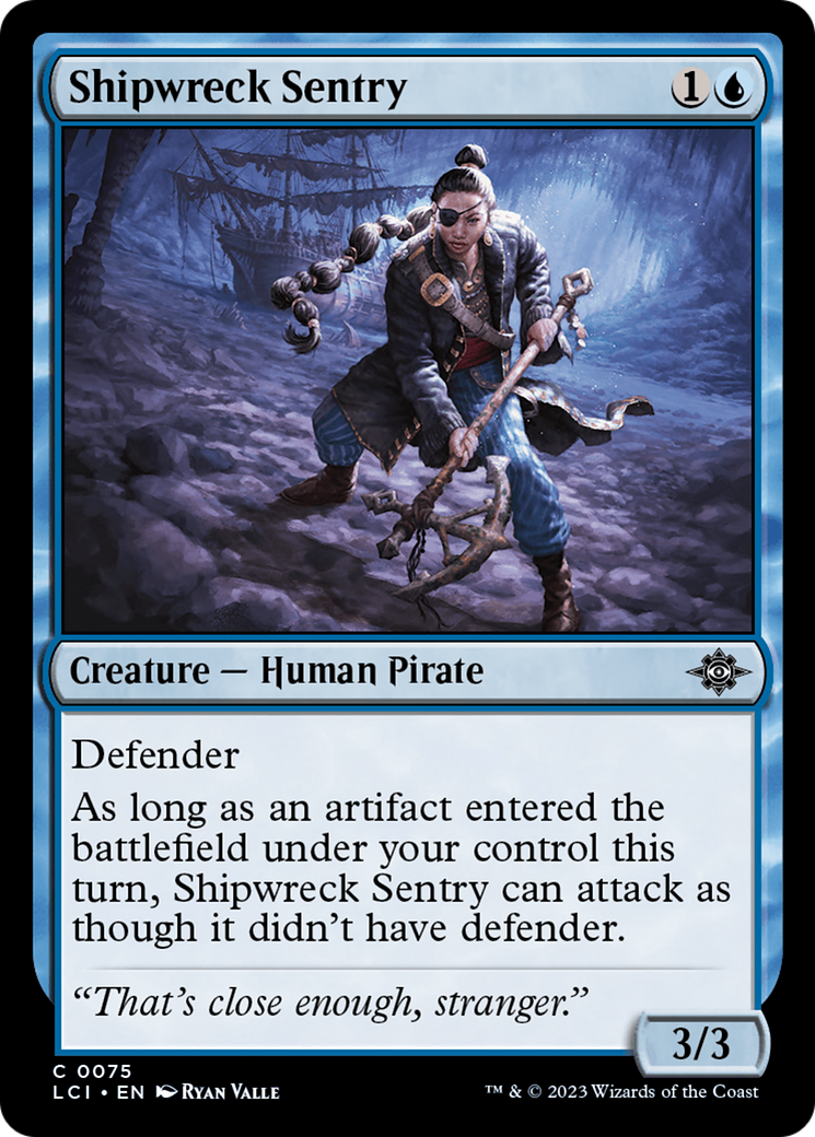 Shipwreck Sentry [The Lost Caverns of Ixalan] | Shuffle n Cut Hobbies & Games