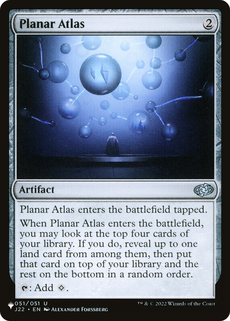 Planar Atlas [The List] | Shuffle n Cut Hobbies & Games