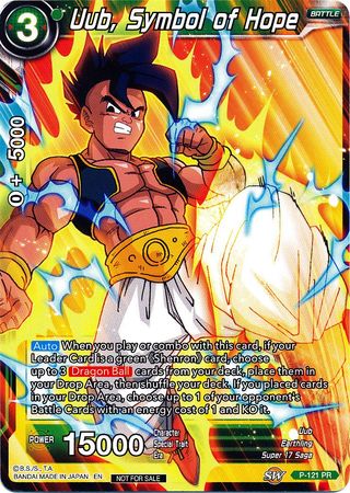 Uub, Symbol of Hope (Power Booster) (P-121) [Promotion Cards] | Shuffle n Cut Hobbies & Games