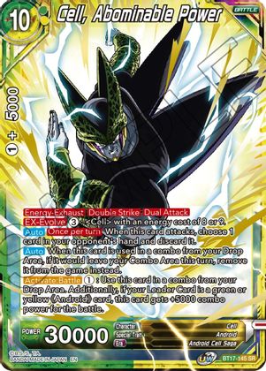 Cell, Abominable Power (BT17-145) [Ultimate Squad] | Shuffle n Cut Hobbies & Games