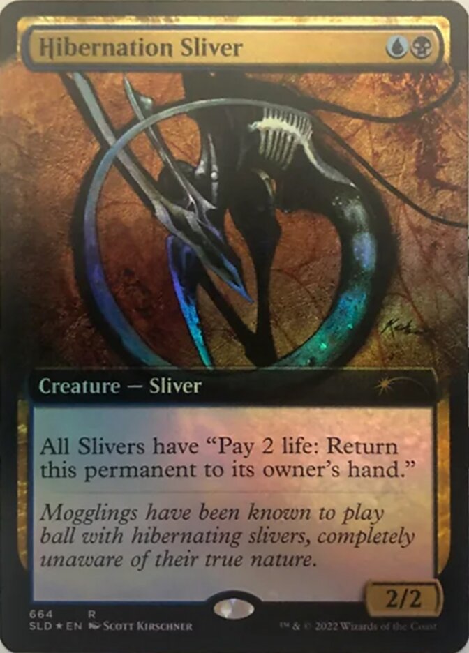 Hibernation Sliver (Extended Art) [Secret Lair Drop Promos] | Shuffle n Cut Hobbies & Games