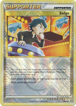 Judge (78/95) (League Promo) [HeartGold & SoulSilver: Unleashed] | Shuffle n Cut Hobbies & Games