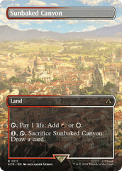 Sunbaked Canyon (Borderless) [Assassin's Creed] | Shuffle n Cut Hobbies & Games