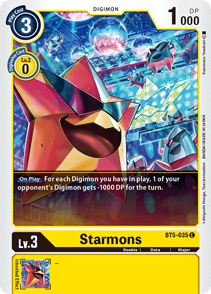 Starmons [BT5-035] [Battle of Omni] | Shuffle n Cut Hobbies & Games