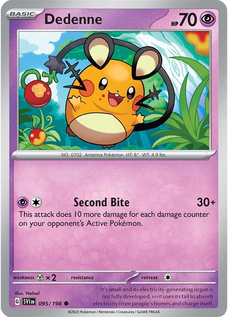 Dedenne (095/198) [Scarlet & Violet: Base Set] | Shuffle n Cut Hobbies & Games