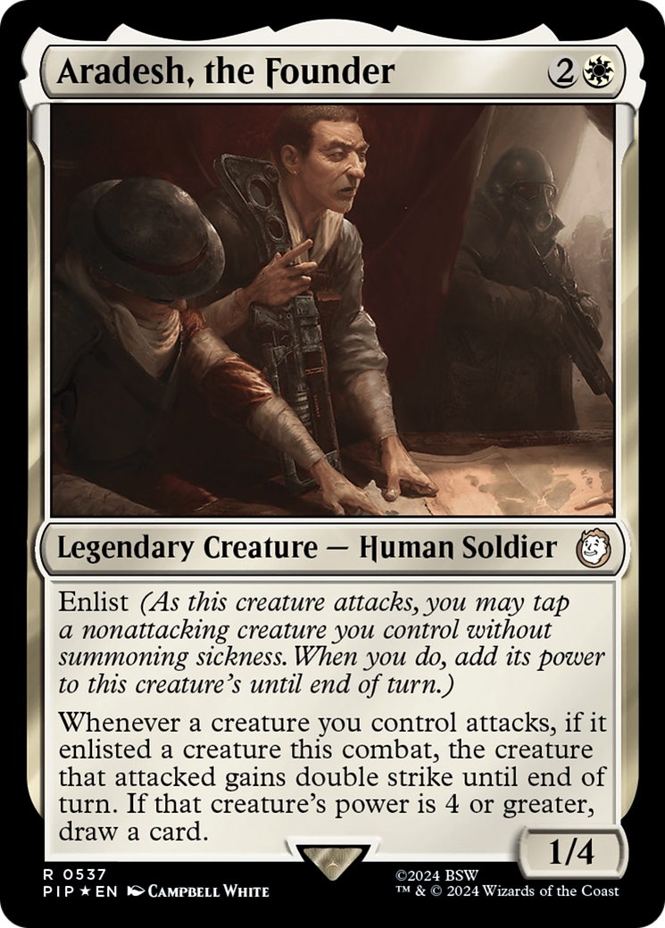 Aradesh, the Founder (Surge Foil) [Fallout] | Shuffle n Cut Hobbies & Games