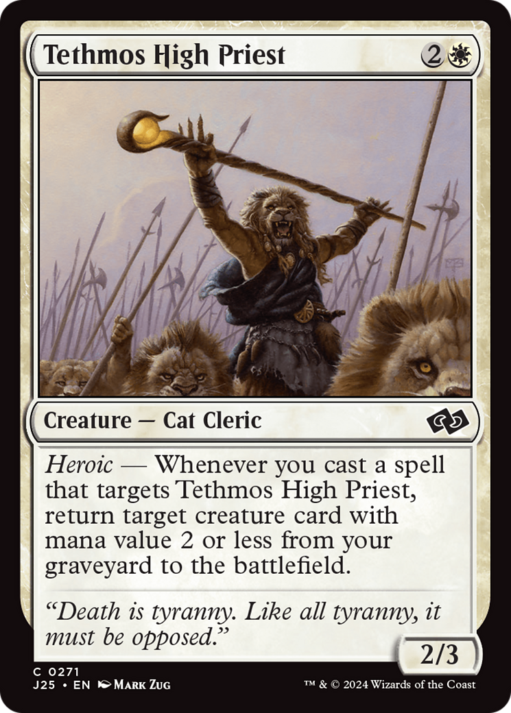 Tethmos High Priest [Foundations Jumpstart] | Shuffle n Cut Hobbies & Games