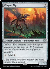 Plague Myr [Phyrexia: All Will Be One Commander] | Shuffle n Cut Hobbies & Games