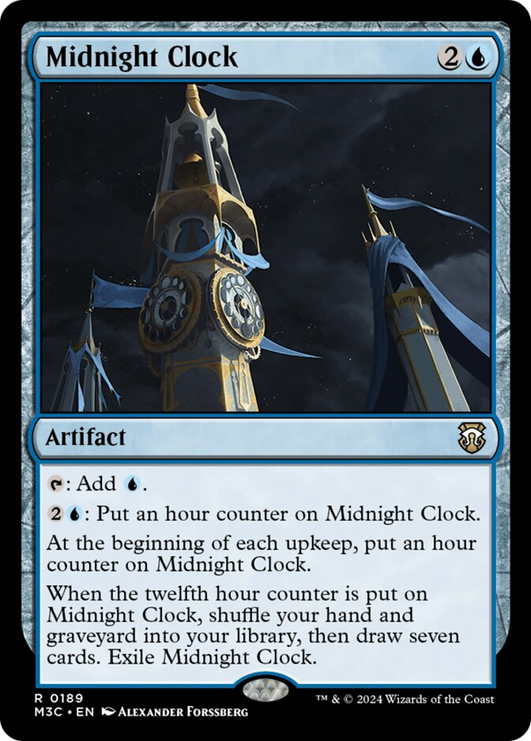 Midnight Clock [Modern Horizons 3 Commander] | Shuffle n Cut Hobbies & Games