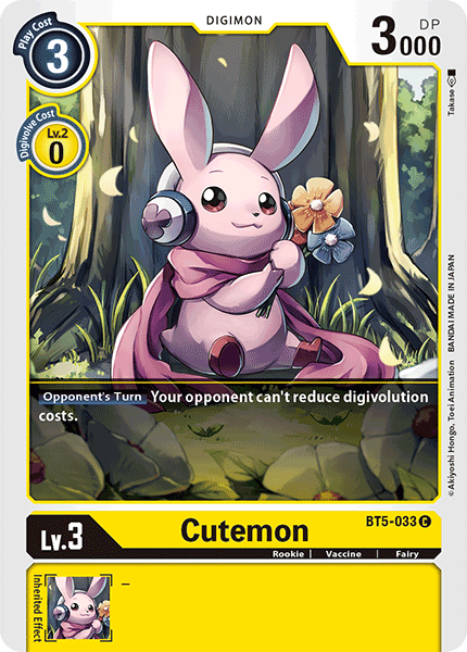 Cutemon [BT5-033] [Battle of Omni] | Shuffle n Cut Hobbies & Games