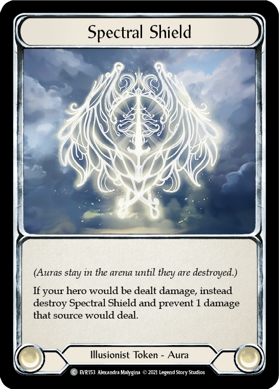 Spectral Shield [EVR153] (Everfest)  1st Edition Rainbow Foil | Shuffle n Cut Hobbies & Games