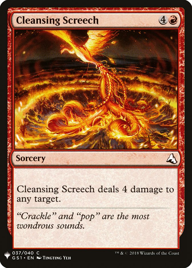 Cleansing Screech [Mystery Booster] | Shuffle n Cut Hobbies & Games