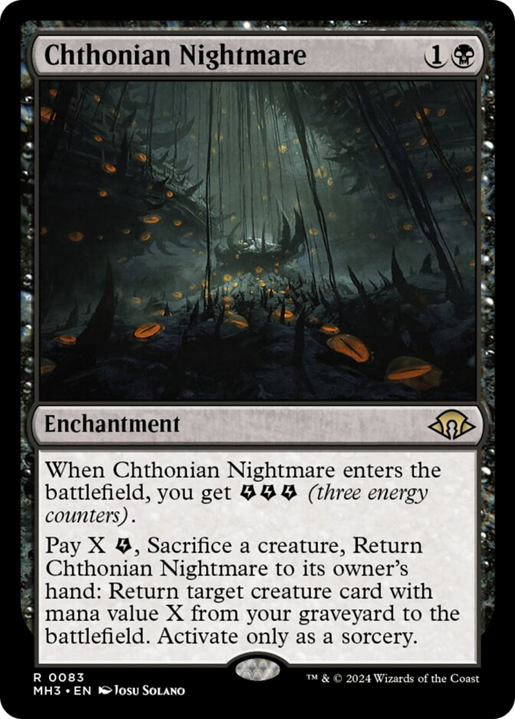 Chthonian Nightmare [Modern Horizons 3] | Shuffle n Cut Hobbies & Games