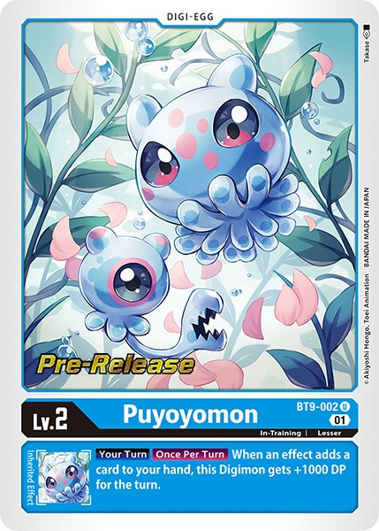 Puyoyomon [BT9-002] [X Record Pre-Release Promos] | Shuffle n Cut Hobbies & Games