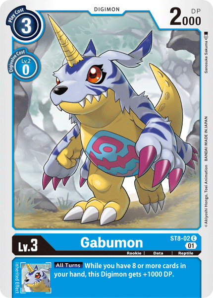 Gabumon [ST8-02] [Starter Deck: Ulforce Veedramon] | Shuffle n Cut Hobbies & Games