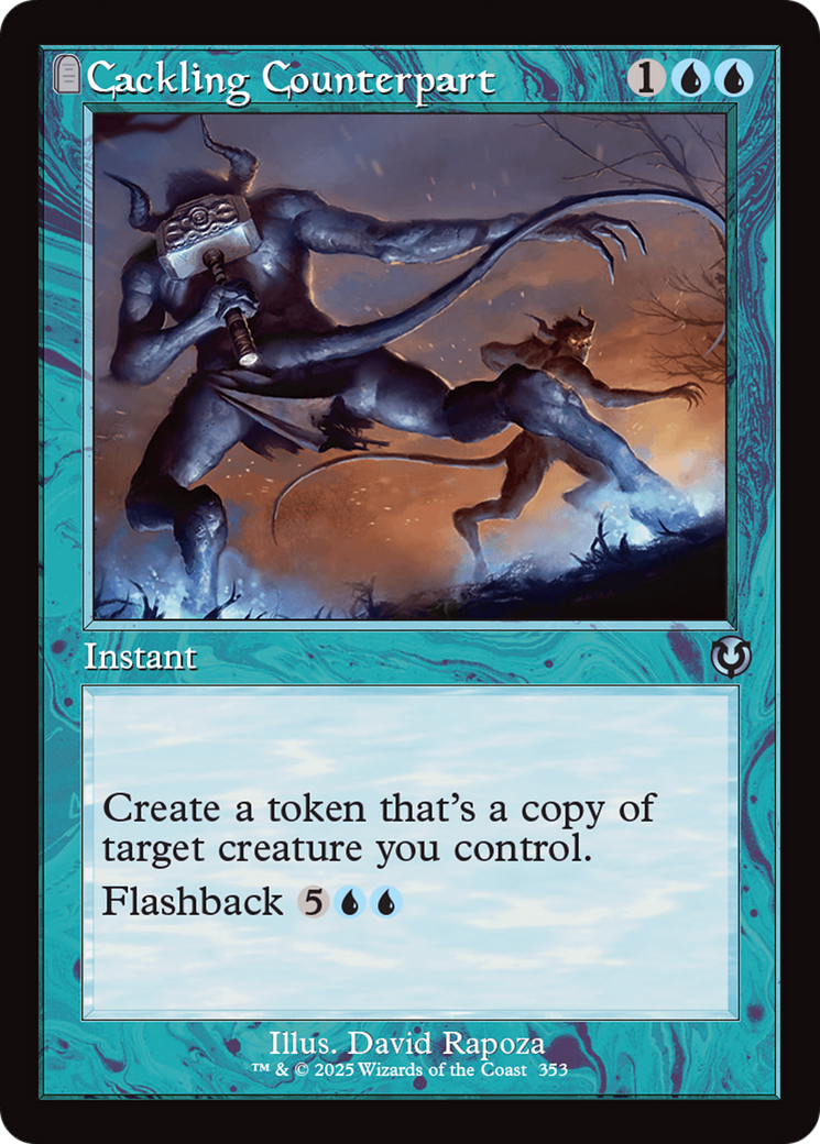 Cackling Counterpart (Retro Frame) [Innistrad Remastered] | Shuffle n Cut Hobbies & Games