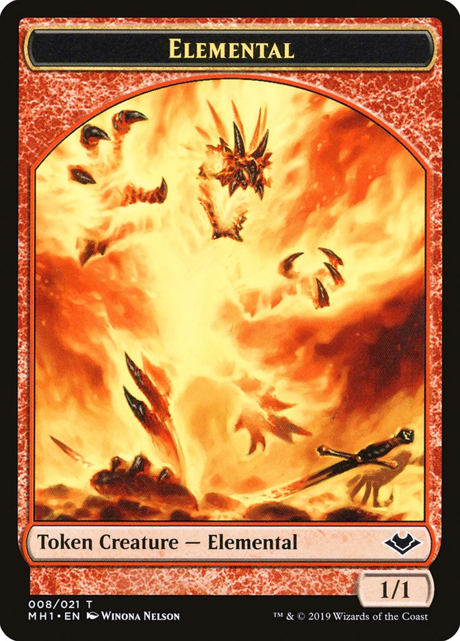 Elemental Token (008/021) [Modern Horizons Tokens] | Shuffle n Cut Hobbies & Games