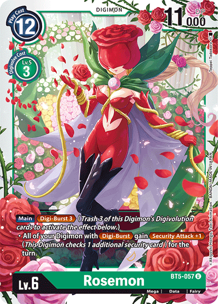 Rosemon [BT5-057] [Battle of Omni] | Shuffle n Cut Hobbies & Games