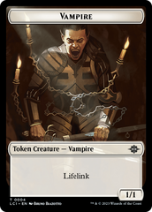 Vampire // Skeleton Pirate Double-Sided Token [The Lost Caverns of Ixalan Tokens] | Shuffle n Cut Hobbies & Games