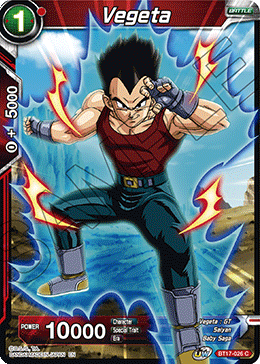 Vegeta (BT17-026) [Ultimate Squad] | Shuffle n Cut Hobbies & Games