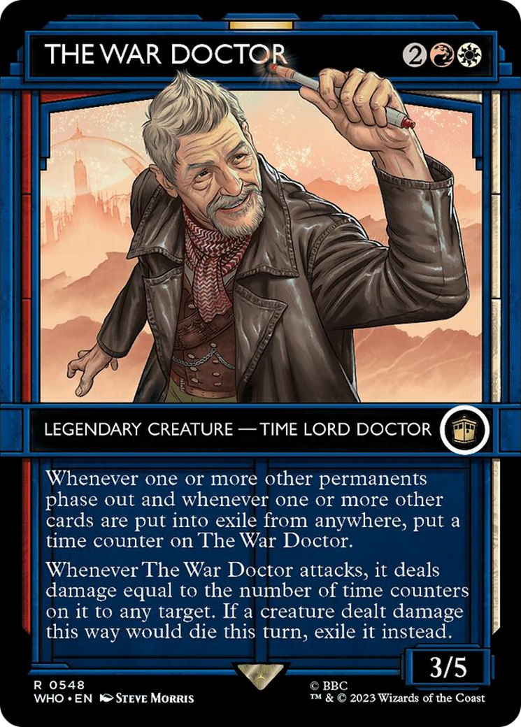 The War Doctor (Showcase) [Doctor Who] | Shuffle n Cut Hobbies & Games