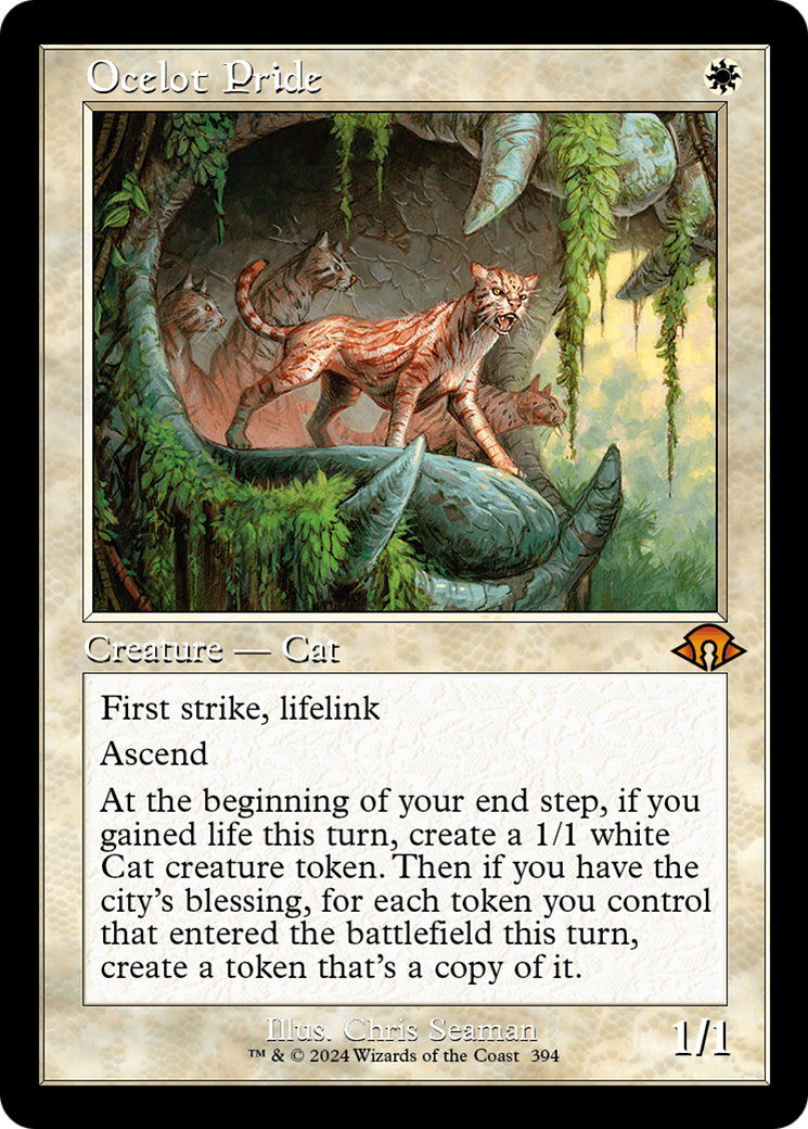 Ocelot Pride (Retro) [Modern Horizons 3] | Shuffle n Cut Hobbies & Games