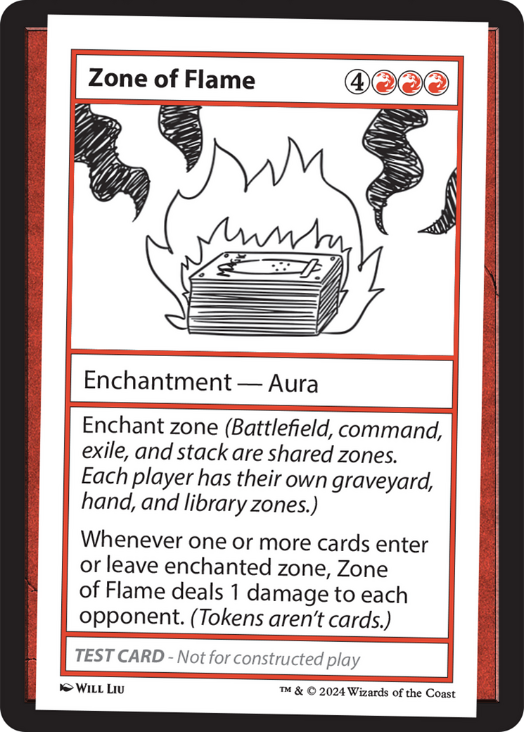 Zone of Flame [Mystery Booster 2 Playtest Cards] | Shuffle n Cut Hobbies & Games