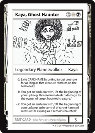 Kaya, Ghost Haunter (2021 Edition) [Mystery Booster Playtest Cards] | Shuffle n Cut Hobbies & Games