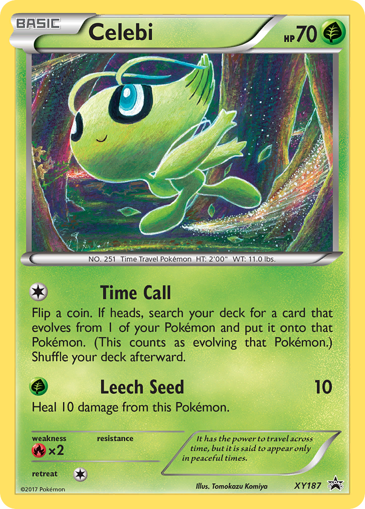 Celebi (XY187) [XY: Black Star Promos] | Shuffle n Cut Hobbies & Games