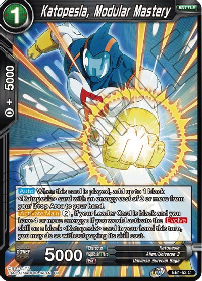Katopesla, Modular Mastery (EB1-53) [Battle Evolution Booster] | Shuffle n Cut Hobbies & Games