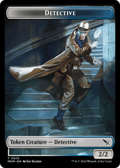 Detective // Imp Double-Sided Token [Murders at Karlov Manor Tokens] | Shuffle n Cut Hobbies & Games