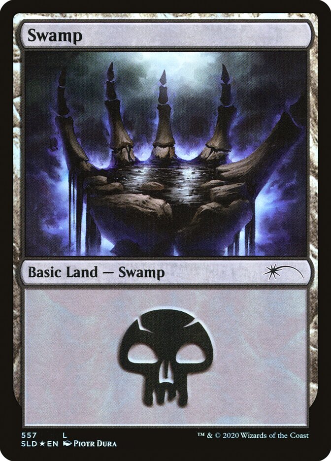 Swamp (Discarding) (557) [Secret Lair Drop Promos] | Shuffle n Cut Hobbies & Games