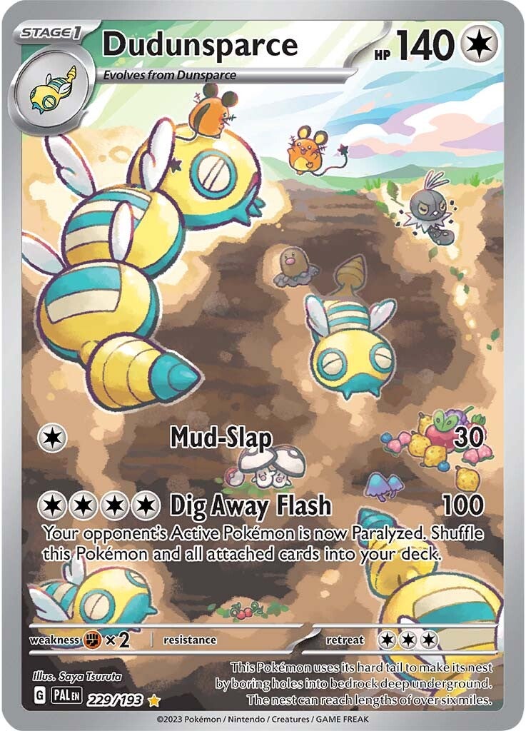 Dudunsparce (229/193) [Scarlet & Violet: Paldea Evolved] | Shuffle n Cut Hobbies & Games