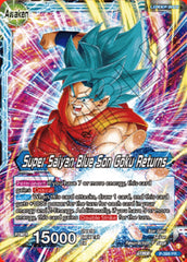 Son Goku // Super Saiyan Blue Son Goku Returns (P-399) [Promotion Cards] | Shuffle n Cut Hobbies & Games