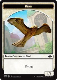 Bird (003) // Squirrel (015) Double-Sided Token [Modern Horizons Tokens] | Shuffle n Cut Hobbies & Games