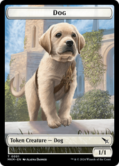 Thopter (0020) // Dog Double-Sided Token [Murders at Karlov Manor Tokens] | Shuffle n Cut Hobbies & Games