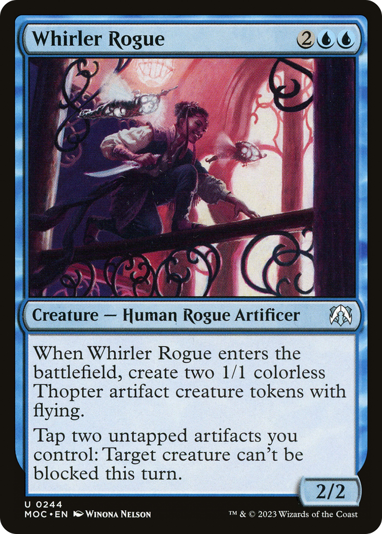 Whirler Rogue [March of the Machine Commander] | Shuffle n Cut Hobbies & Games