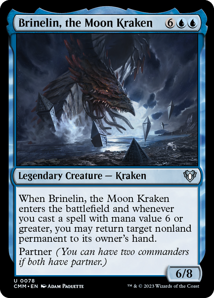 Brinelin, the Moon Kraken [Commander Masters] | Shuffle n Cut Hobbies & Games