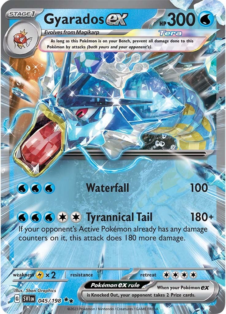 Gyarados ex (045/198) [Scarlet & Violet: Base Set] | Shuffle n Cut Hobbies & Games