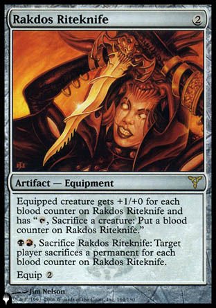 Rakdos Riteknife [The List] | Shuffle n Cut Hobbies & Games