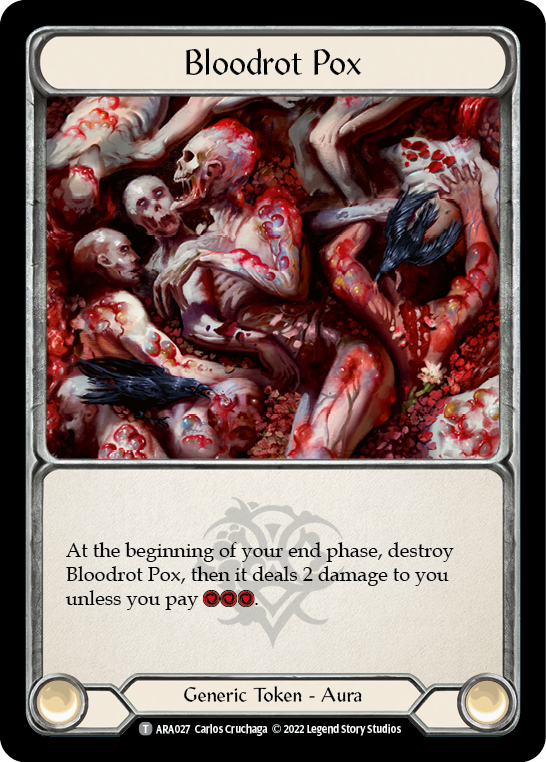 Bloodrot Pox [ARA027] (Outsiders Arakni Blitz Deck) | Shuffle n Cut Hobbies & Games