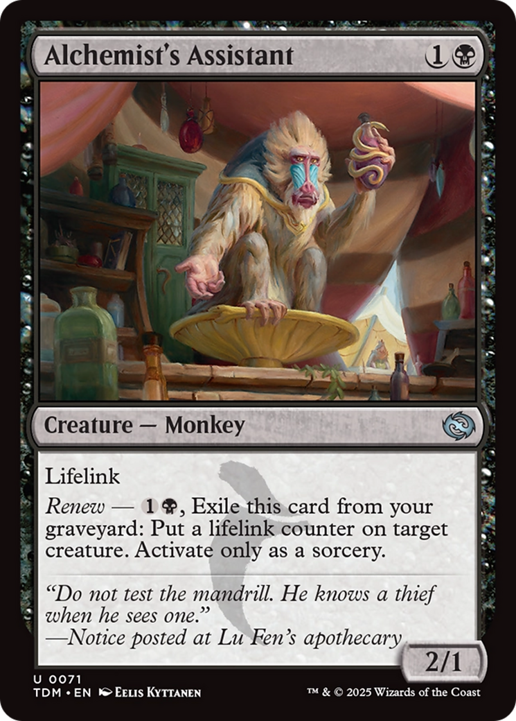 Alchemist's Assistant [Tarkir: Dragonstorm] | Shuffle n Cut Hobbies & Games