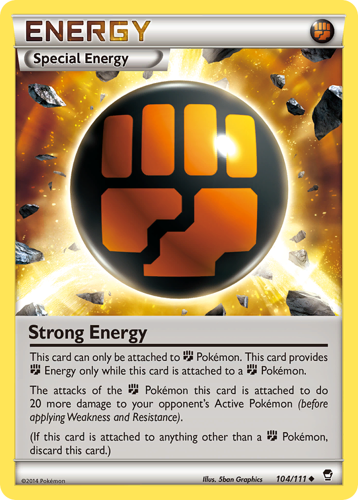 Strong Energy (104/111) [XY: Furious Fists] | Shuffle n Cut Hobbies & Games