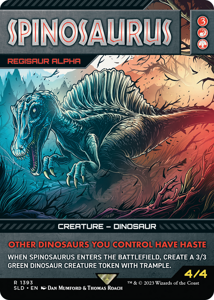 Spinosaurus - Regisaur Alpha [Secret Lair Drop Series] | Shuffle n Cut Hobbies & Games